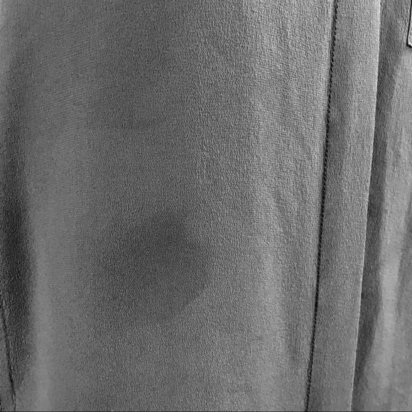 All Saints Madison Silk Shirt Dress Sz 4, Slate - Picture 3 of 8